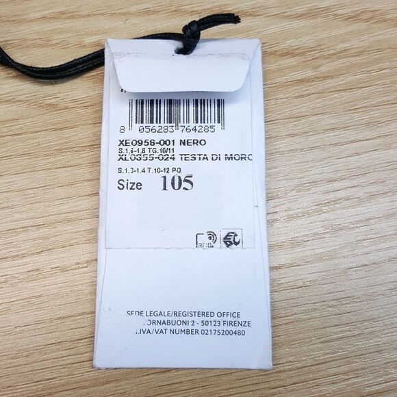 Salvatore Ferragamo Sz 105 Black Brown Reversible Gancini Square Buckle Belt - Picture 5 of 7